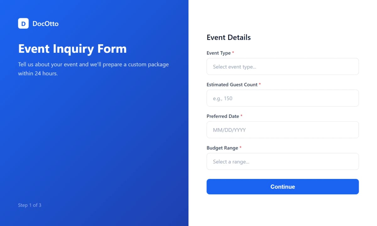Split layout theme